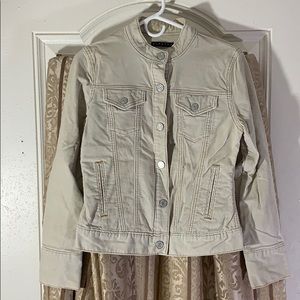 GAP Corduroy Tan Stretch Jacket - Size M